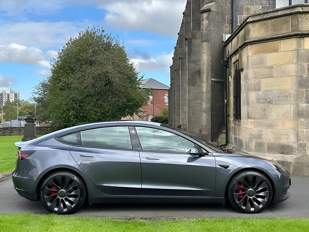 Used 2021 Tesla Model 3 Performance Grey - Interior and Exterior details 3