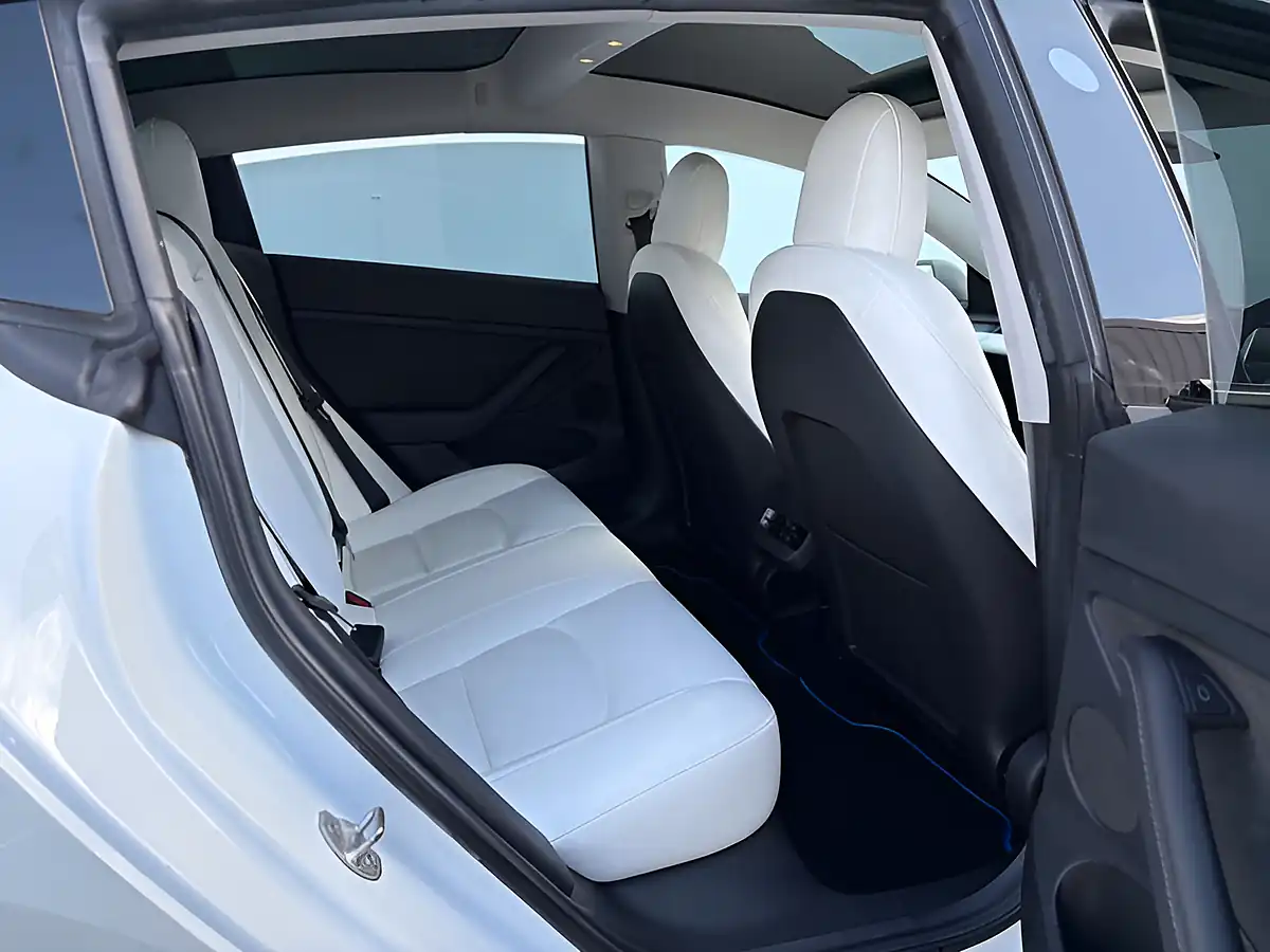 Used 2021 Tesla Model 3 Performance Pearl White - Interior and Exterior details 11