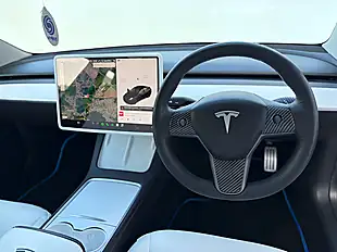 Used 2021 Tesla Model 3 Performance Pearl White - Interior and Exterior details 16