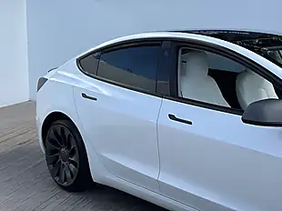 Used 2021 Tesla Model 3 Performance Pearl White - Interior and Exterior details 8