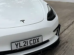 Used 2021 Tesla Model 3 Performance Pearl White - Interior and Exterior details 6