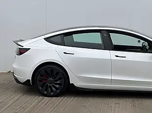 Used 2021 Tesla Model 3 Performance Pearl White - Interior and Exterior details 8