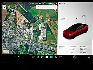 Used 2021 Tesla Model 3 Performance Red Tri Coat - Interior and Exterior details 10