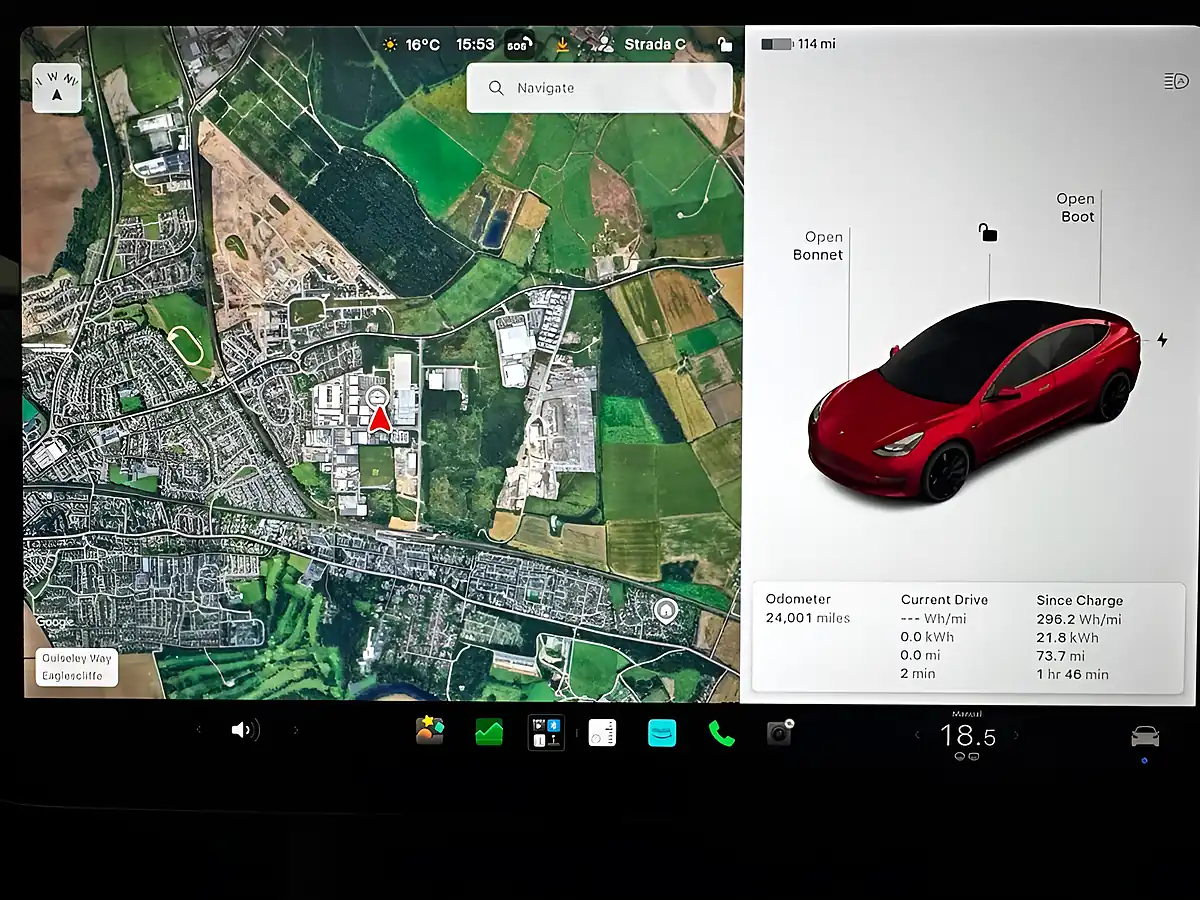 Used 2021 Tesla Model 3 Performance Red Tri Coat - Interior and Exterior details 10