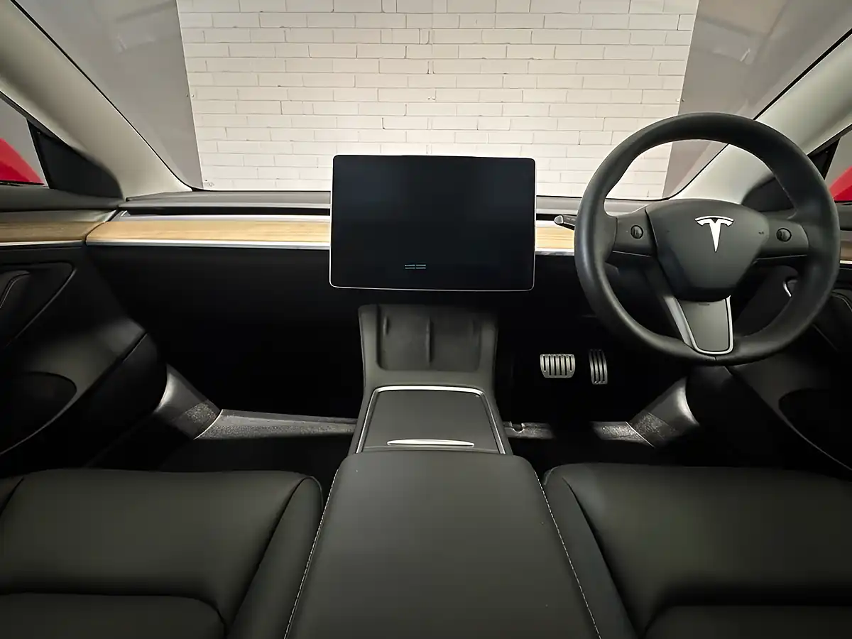 Used 2021 Tesla Model 3 Performance Red Tri Coat - Interior and Exterior details 11