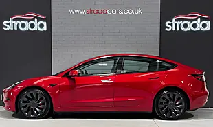 Used 2021 Tesla Model 3 Performance Red Tri Coat - Interior and Exterior details 20