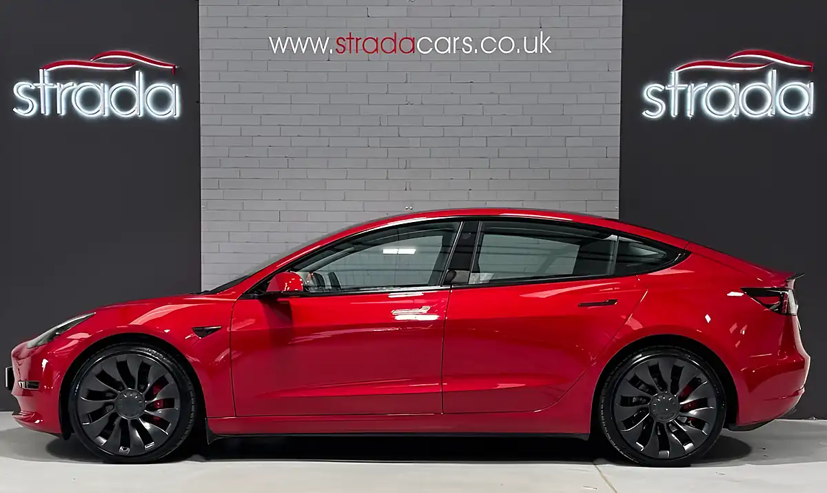Used 2021 Tesla Model 3 Performance Red Tri Coat - Interior and Exterior details 20