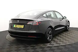 Used 2021 Tesla Model 3 Standard Range Plus Black - Interior and Exterior details 4