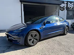 Used 2021 Tesla Model 3 Standard Range Plus Blue - Interior and Exterior details 3