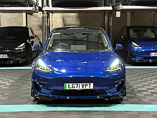 Used 2021 Tesla Model 3 Standard Range Plus Deep Blue - Interior and Exterior details 4
