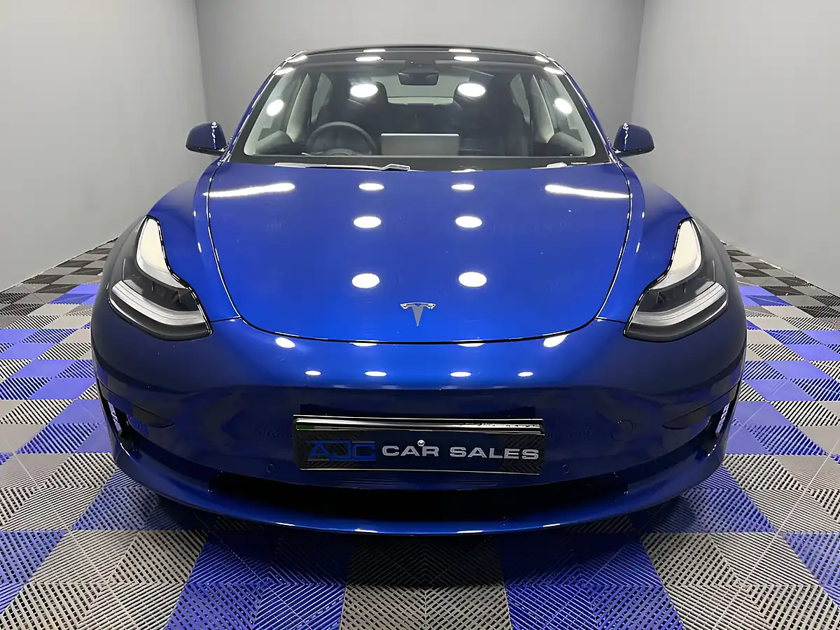 Used 2021 Tesla Model 3 Standard Range Plus Deep Blue - Interior and Exterior details 4