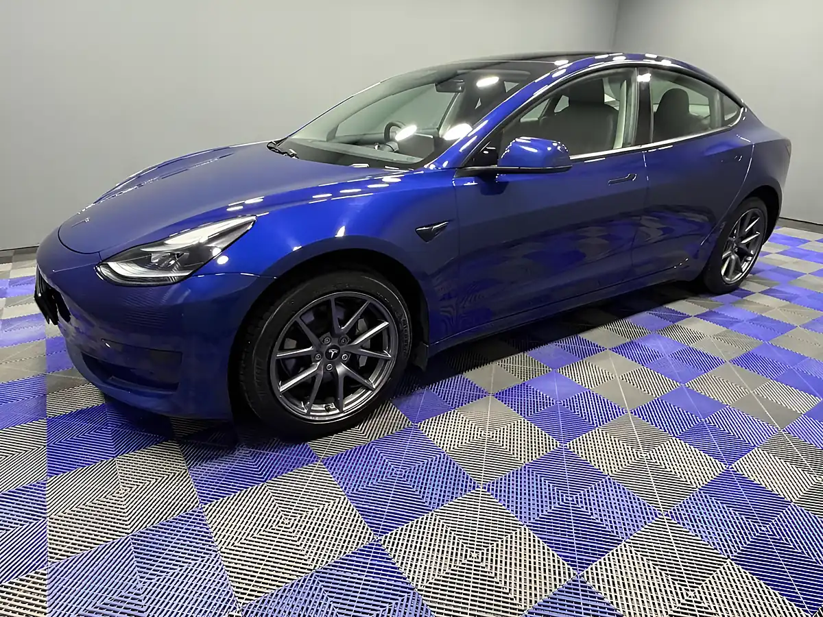 Used 2021 Tesla Model 3 Standard Range Plus Deep Blue - Interior and Exterior details 6