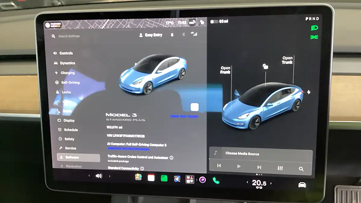 Used 2021 Tesla Model 3 Standard Range Plus White - Interior and Exterior details 10