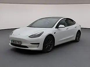 Used 2021 Tesla Model 3 Standard Range Plus White - Interior and Exterior details 2