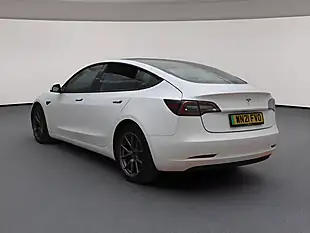 Used 2021 Tesla Model 3 Standard Range Plus White - Interior and Exterior details 3