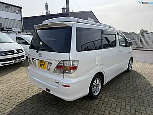 Used 2021 Toyota Alphard Camper White - Interior and Exterior details 2