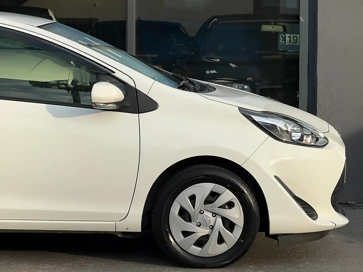 Used 2021 Toyota Aqua White - Interior and Exterior details 9
