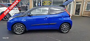 Used 2021 Toyota Aygo X-Clusiv Blue - Interior and Exterior details 4