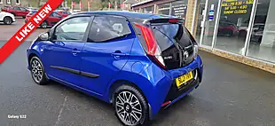 Used 2021 Toyota Aygo X-Clusiv Blue - Interior and Exterior details 5