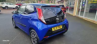Used 2021 Toyota Aygo X-Clusiv Blue - Interior and Exterior details 6