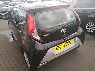 Used 2021 Toyota Aygo X-Play Black - Interior and Exterior details 7