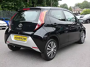 Used 2021 Toyota Aygo X-Play Bold Black Metallic - Interior and Exterior details 11