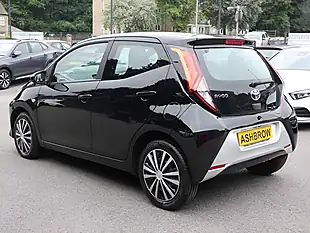 Used 2021 Toyota Aygo X-Play Bold Black Metallic - Interior and Exterior details 13