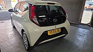 Used 2021 Toyota Aygo X-Play White - Interior and Exterior details 4