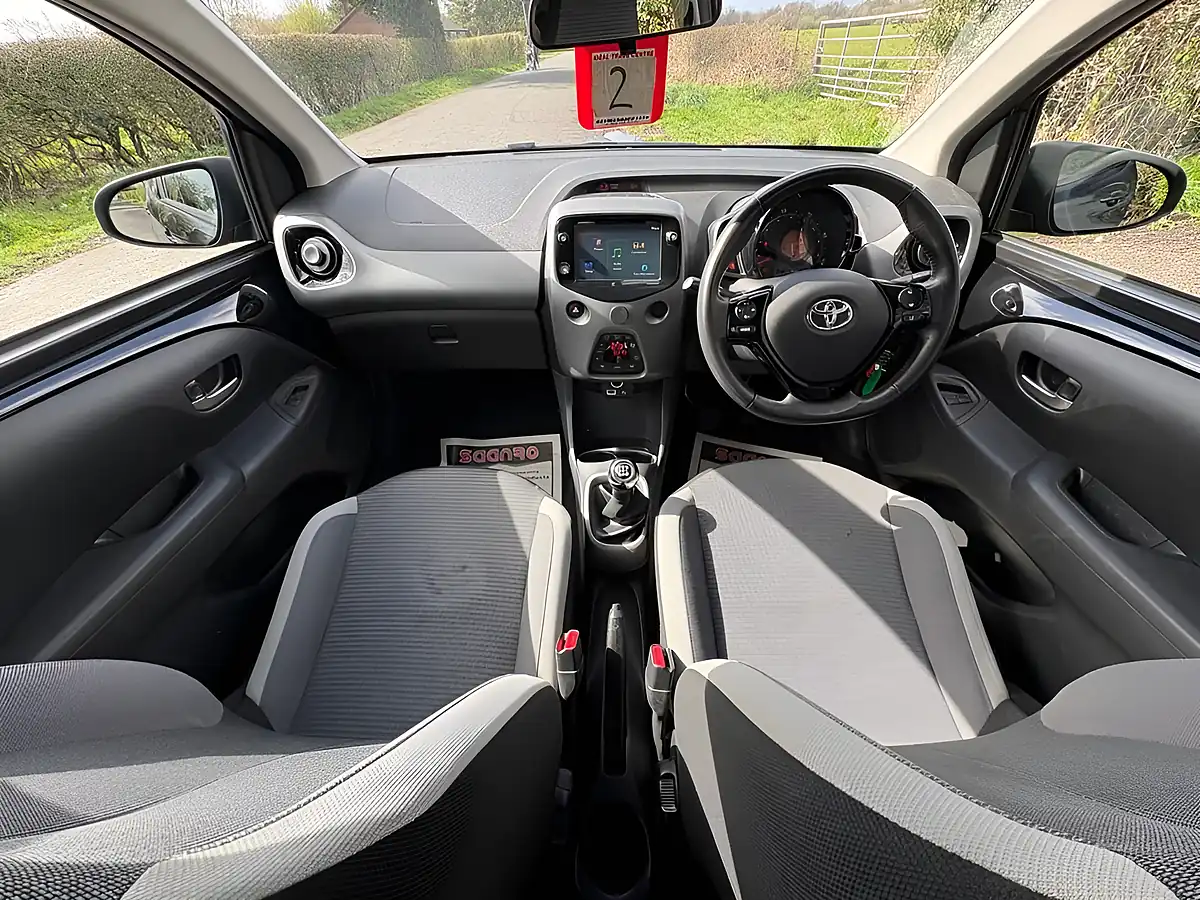 Used 2021 Toyota Aygo X-Trend Black - Interior and Exterior details 12