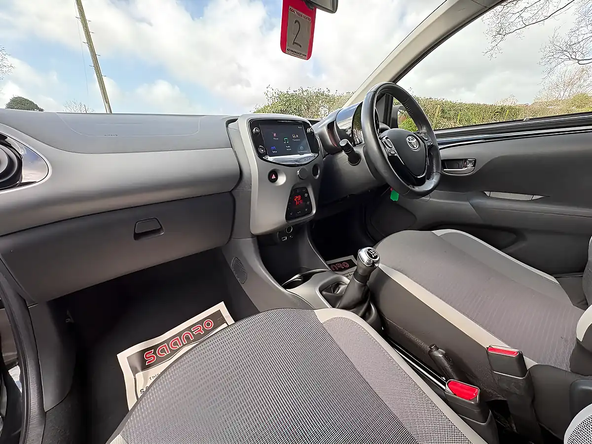 Used 2021 Toyota Aygo X-Trend Black - Interior and Exterior details 15