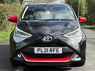 Used 2021 Toyota Aygo X-Trend Black - Interior and Exterior details 2