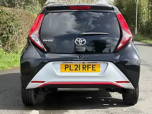 Used 2021 Toyota Aygo X-Trend Black - Interior and Exterior details 7