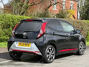 Used 2021 Toyota Aygo X-Trend Black - Interior and Exterior details 8