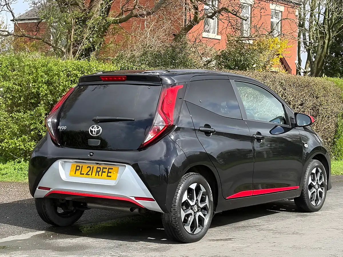 Used 2021 Toyota Aygo X-Trend Black - Interior and Exterior details 8