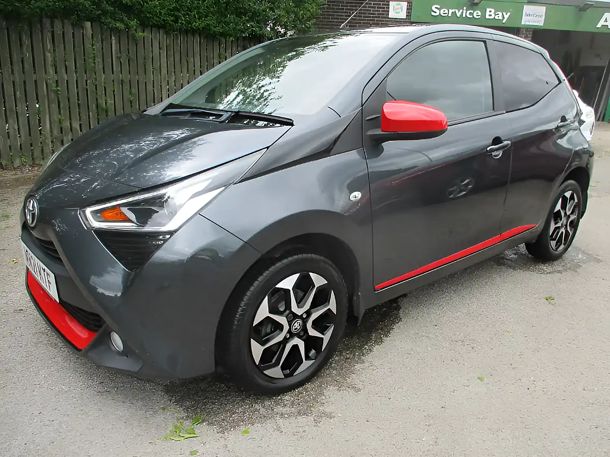 Used 2021 Toyota Aygo X-Trend Grey - Front View