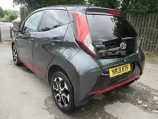 Used 2021 Toyota Aygo X-Trend Grey - Interior and Exterior details 7