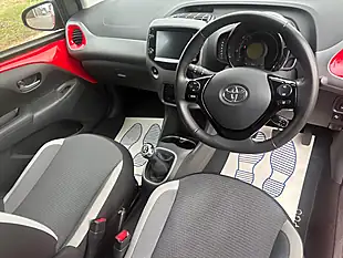 Used 2021 Toyota Aygo X-Trend Red - Interior and Exterior details 14