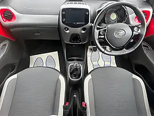 Used 2021 Toyota Aygo X-Trend Red - Interior and Exterior details 16