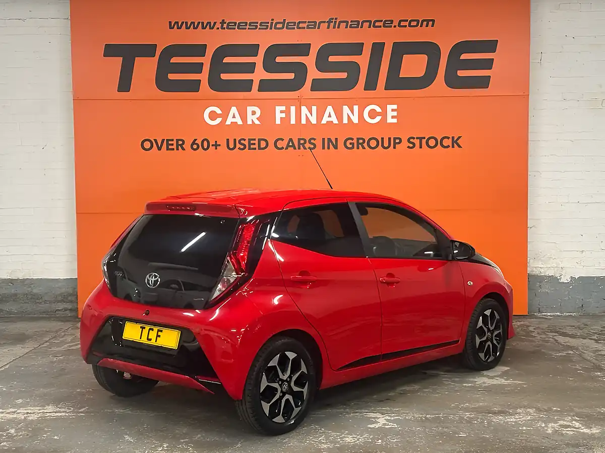 Used 2021 Toyota Aygo X-Trend Red - Interior and Exterior details 4