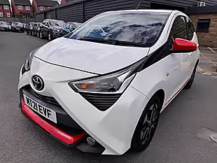 Used 2021 Toyota Aygo X-Trend Tss White - Interior and Exterior details 5