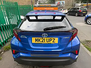 Used 2021 Toyota C-Hr Design Blue - Interior and Exterior details 10