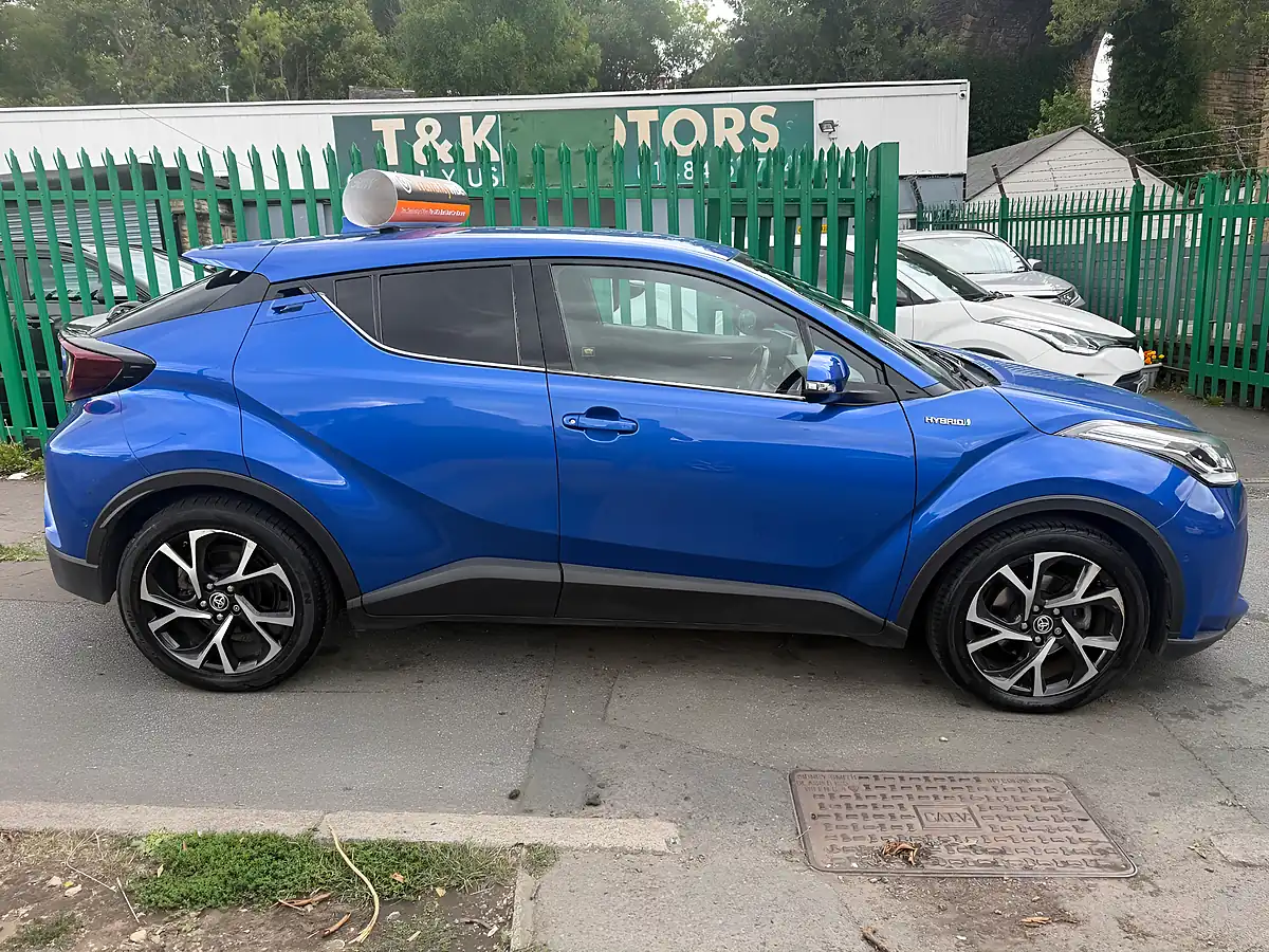 Used 2021 Toyota C-Hr Design Blue - Interior and Exterior details 2