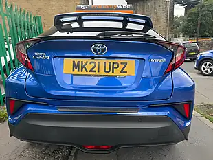 Used 2021 Toyota C-Hr Design Blue - Interior and Exterior details 3