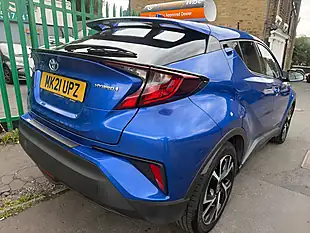 Used 2021 Toyota C-Hr Design Blue - Interior and Exterior details 4