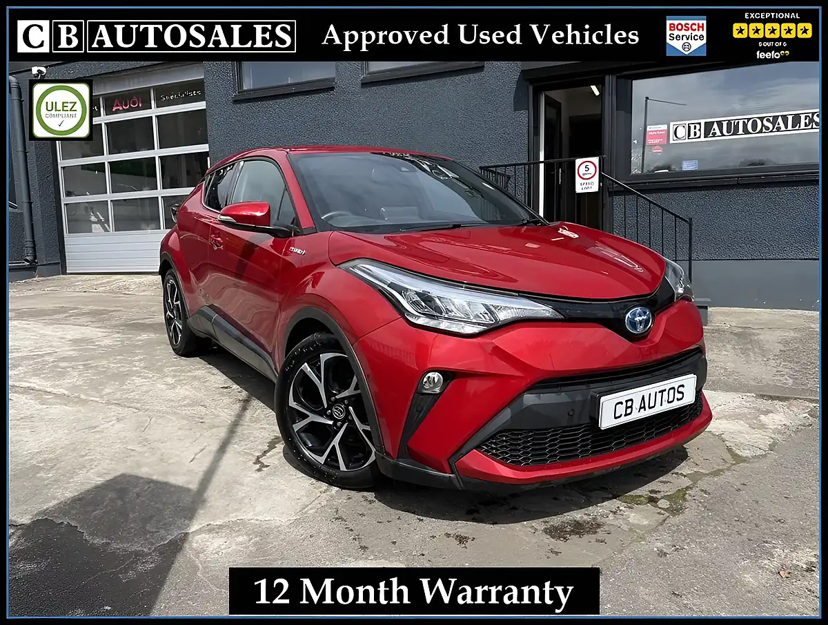 Used 2021 Toyota C-Hr Design Red - Front View