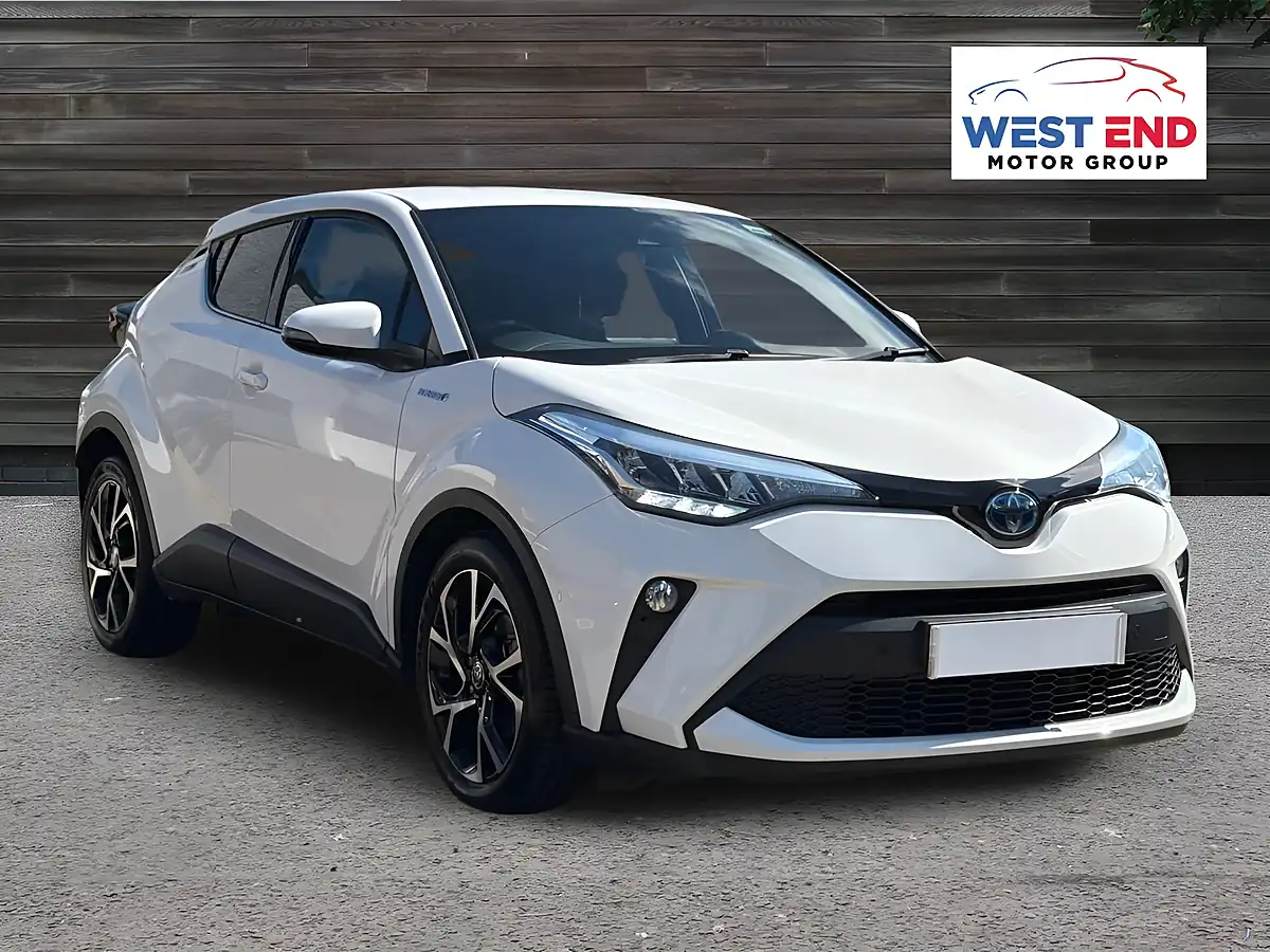 Used 2021 Toyota C-Hr Design White - Front View