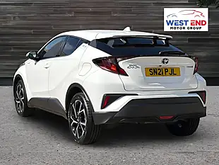 Used 2021 Toyota C-Hr Design White - Interior and Exterior details 3