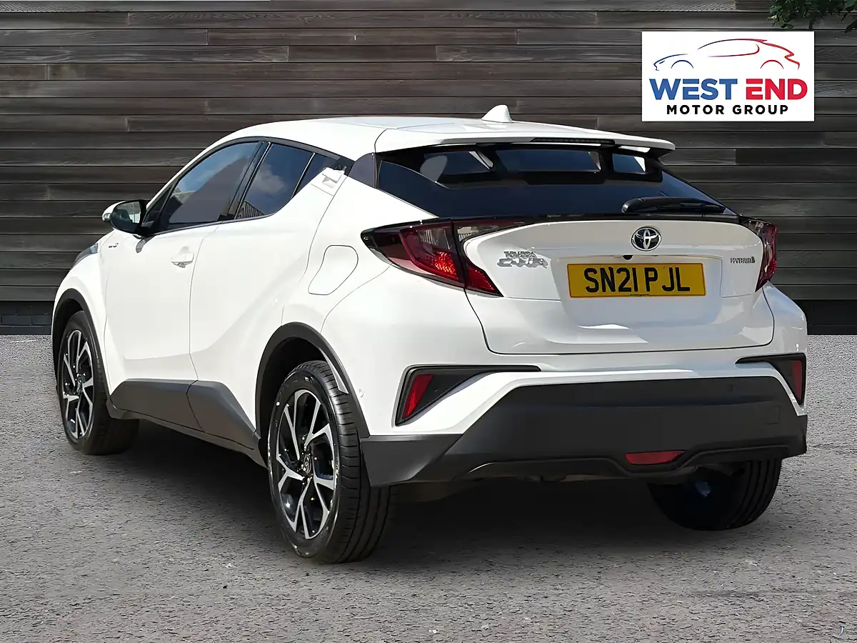 Used 2021 Toyota C-Hr Design White - Interior and Exterior details 3