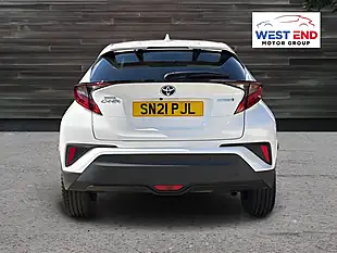 Used 2021 Toyota C-Hr Design White - Interior and Exterior details 4