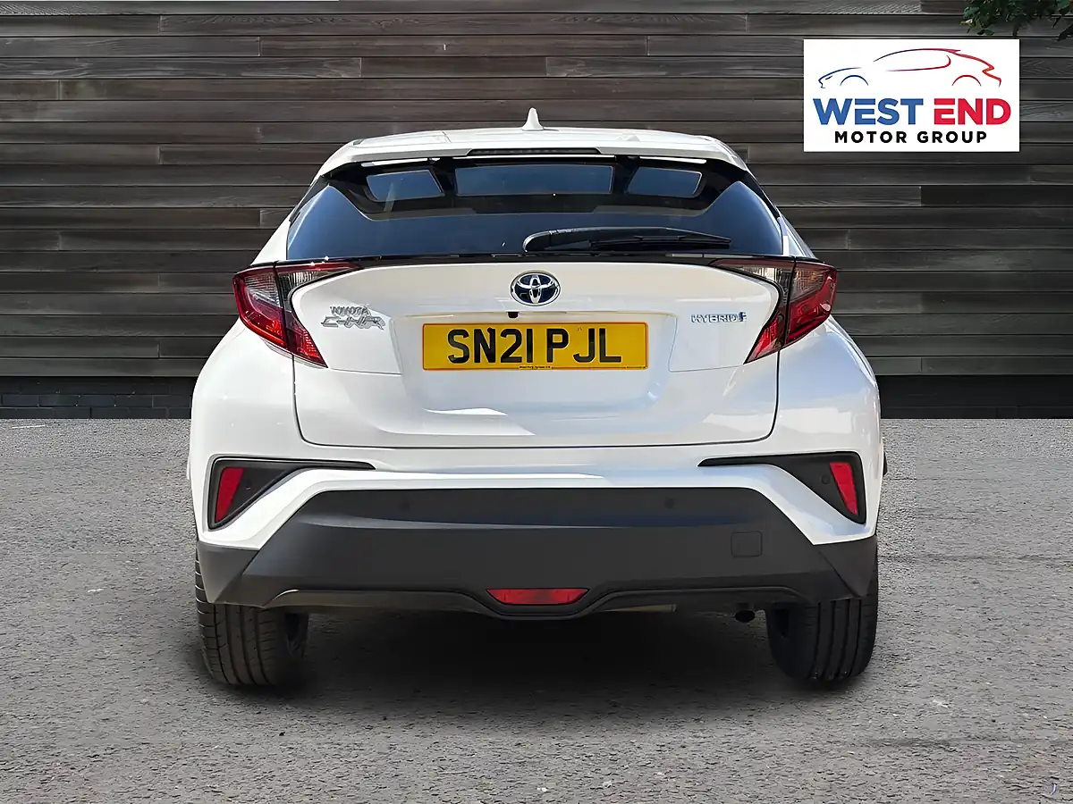 Used 2021 Toyota C-Hr Design White - Interior and Exterior details 4